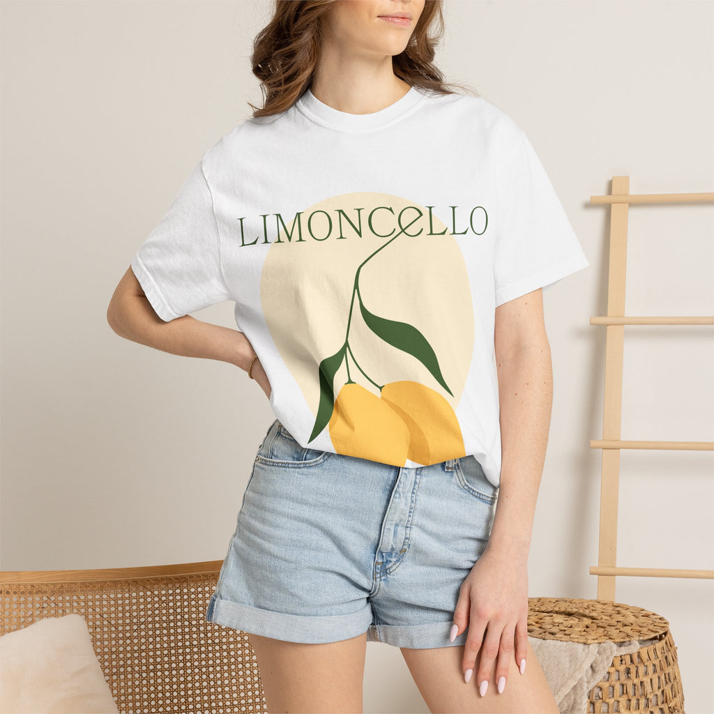 Limoncello Lemon Bicycle Graphic T-Shirt