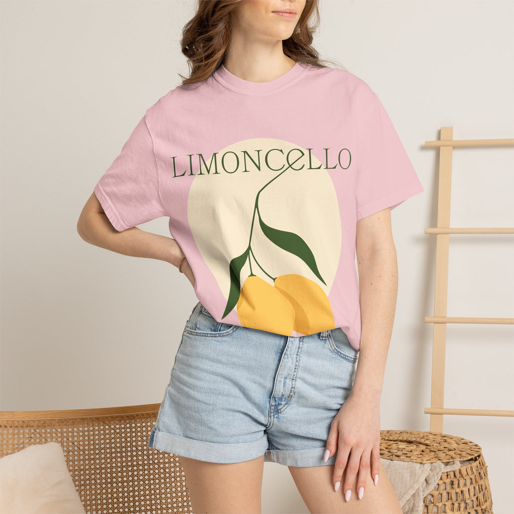 Limoncello Lemon Bicycle Graphic T-Shirt