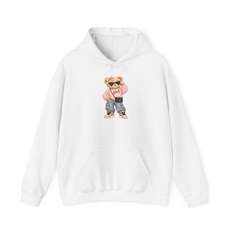 Dancing Bear Graphic Hoodie