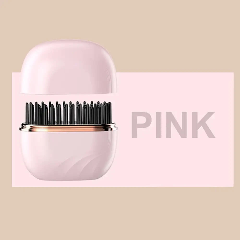 Wireless Portable Hair Straightening Comb