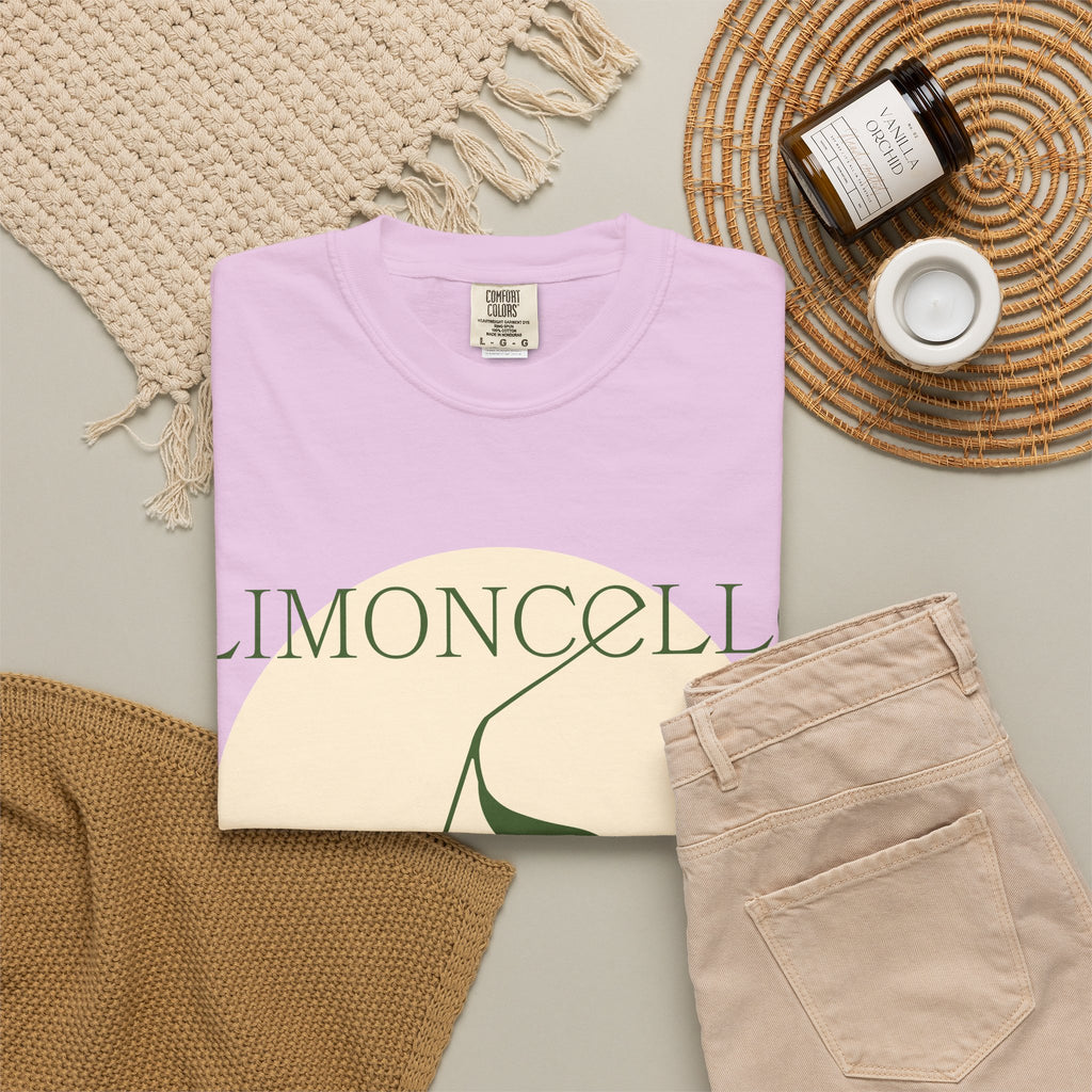 Limoncello Lemon Bicycle Graphic T-Shirt