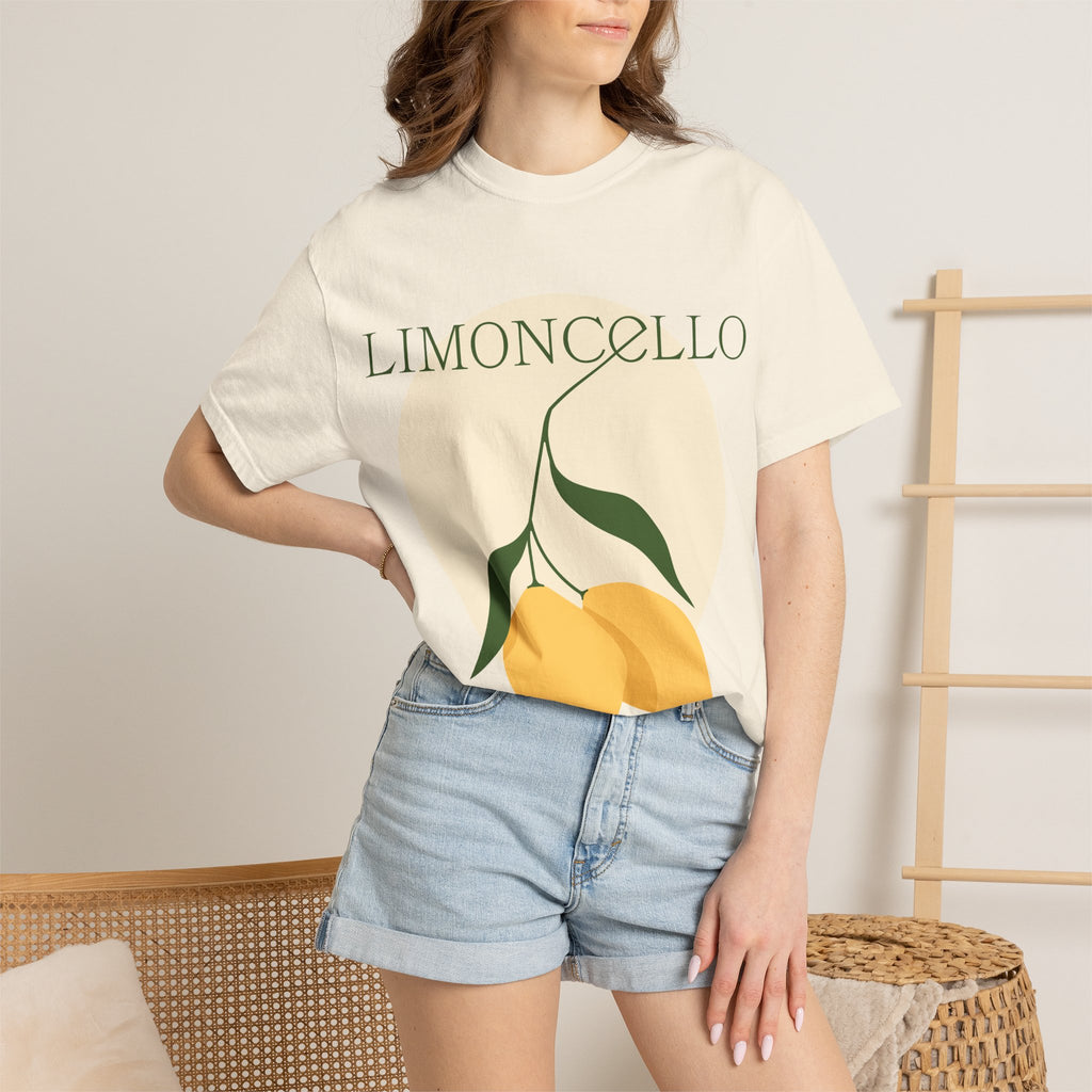 Limoncello Lemon Bicycle Graphic T-Shirt