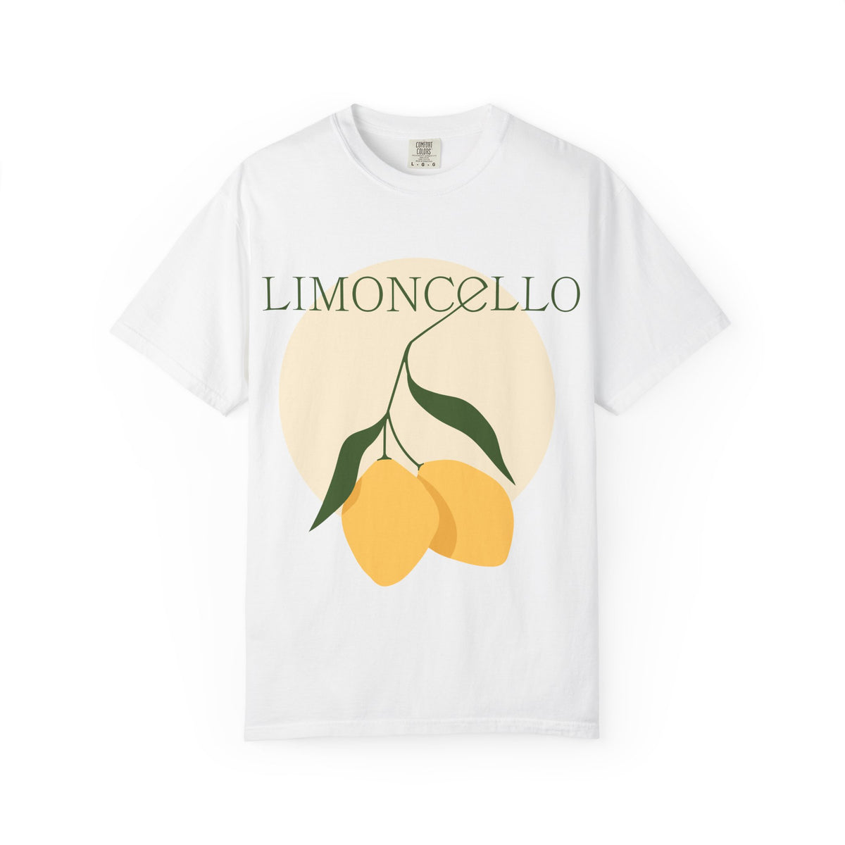 Limoncello Lemon Bicycle Graphic T-Shirt