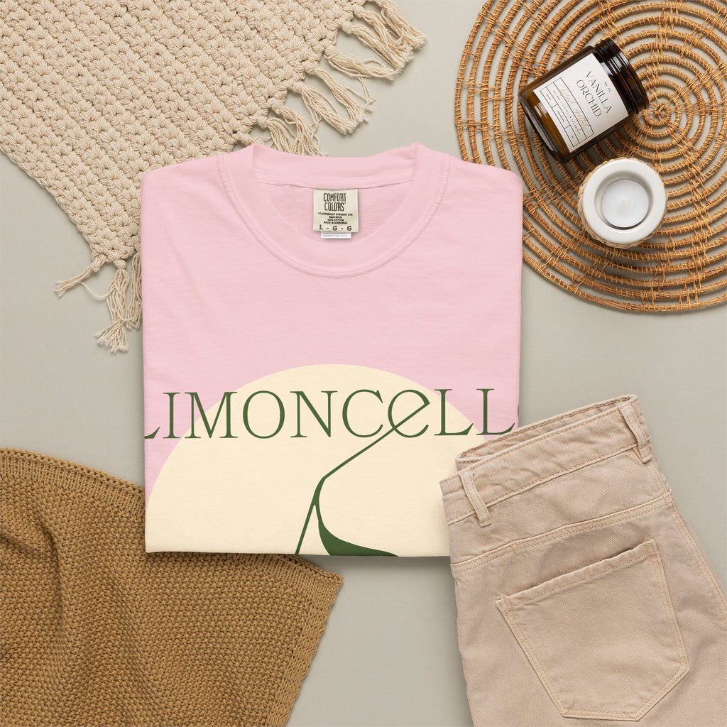 Limoncello Lemon Bicycle Graphic T-Shirt