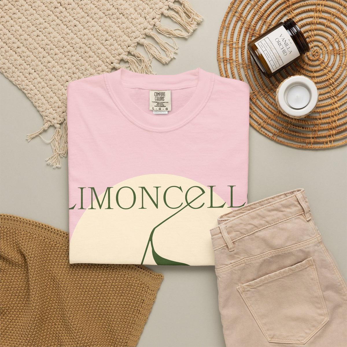 Limoncello Lemon Bicycle Graphic T-Shirt